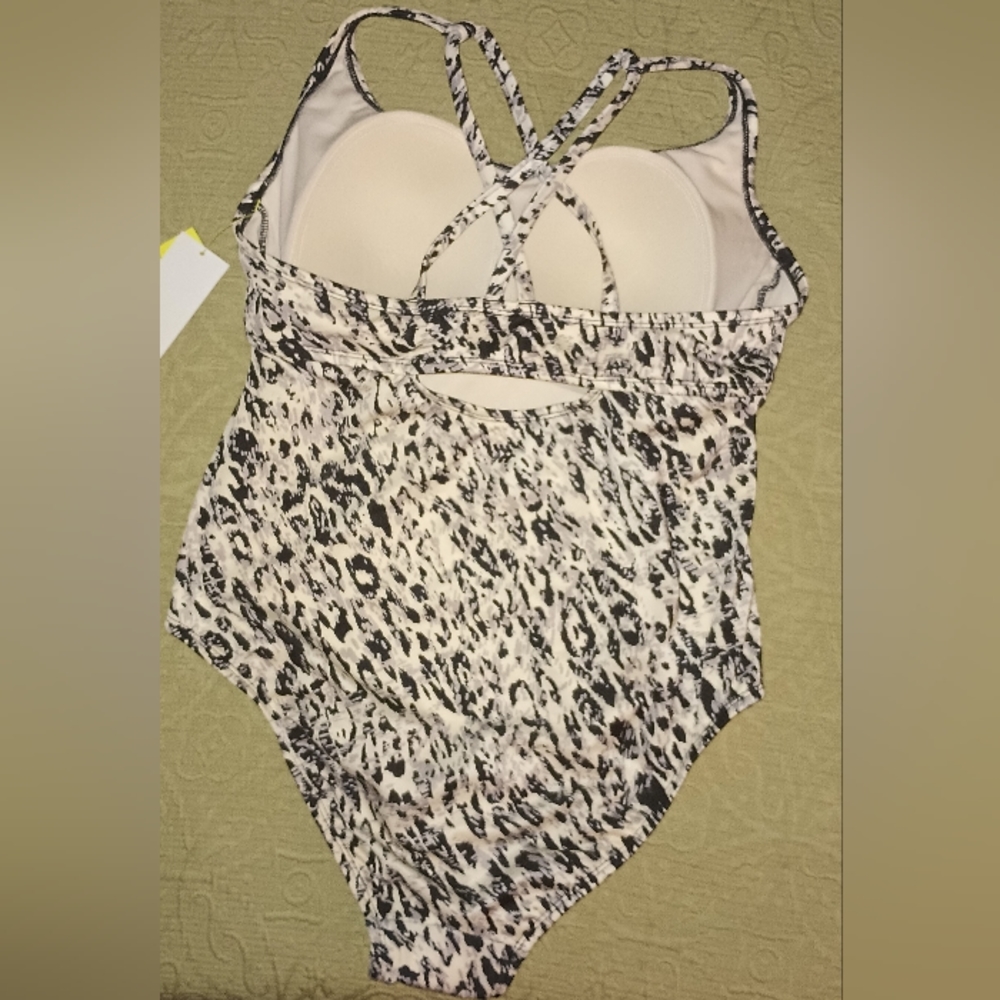 NWT All In Motion Designer Swimsuit (12-14) - Picture 2 of 5